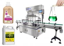 Semi Automatic Multi Heads Chemical Liquid Bottle Filling Machine