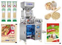 Multi Lane Garlic Powder 3/ 4-Side Sealed Sachet Packing Machine Multi Lane Garlic Powder 3/ 4-Side Sealed Sachet Packing Machine