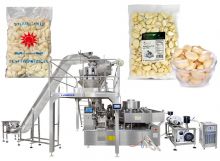 Automatic Granule Garlic Rotary Vacuum Doypack Packaging Machine
