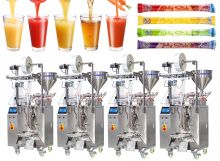Automatic Fruit Juice Stick Pack Vertical Form Filling Seal Packing Machine