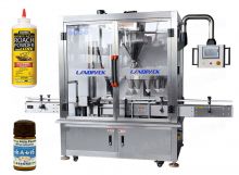 High Precision Pharma Powder Little Bottle Rotary Filling And Packing Machine