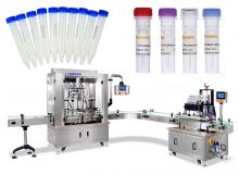 Automatic Pharmaceutical Reagent Test Tube Filling and Capping Machine