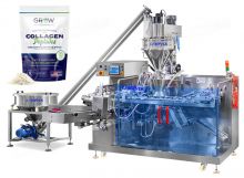 Horizontal Pharma Powder Premade Zipper Bag Doypack Packaging Machine