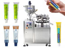 Semi Automatic Medicine Pharma Paste Aluminum Tube Filling Machine