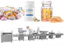 Automatic Medicine Tablet Pill Casuple Bottle Filling Capping Labeling Line