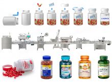 Automatic Pharmaceutical Tablet Capsules Bottle Counting Filling Machine Line