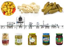 Fully Automatic Pickled Product With Marinade Plastic Bottles Weighing Filling Machine Line