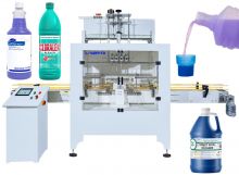 Automatic Anti-corrosion Acid Chemical Liquid Bleach Bottle Filling Machine