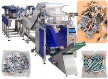 Automatic Hardware Fitting Fasteners Hinge Form Fill Seal Counting Packing Machine