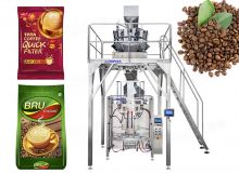Automatic Vertical Coffee Bean Big Pouch Weighing And Packing Machine