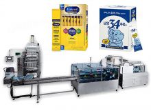 Fully Automatic Multi Lanes Milk Powder Stick Filling Sealing Machine Cartoning Line System