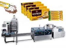Automatic Multi Lanes Coffee Powder Filling Machine Cartoning Line