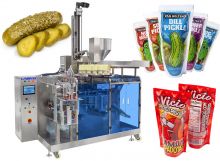 Automatic Pickled Cucumber Horizontal Doypack Premade Pouch Packing Machine
