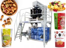 Automatic Dried Apple Slices Dried Fruit Premade Pouch Weighing Packing Machine