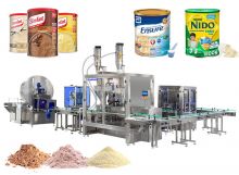 Automatic Milk Powder Can Tin Filling Seaming Production Line