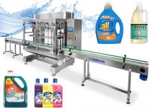 Automatic Shampoo Detergent Liquid Bottle Filling Machine