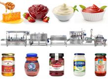 High Precision Honey Filling Bottle Washing Filling Capping Machine Line