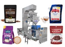 Automatic Premade Pouch Mini Doypack Packaging Machine For Coffee Powder Spice 