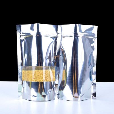 Aluminum Foil Stand Up Pouch With Window
