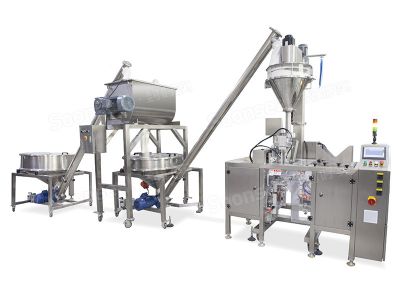 Automatic Mixed Powder Premade Pouch Packing Machine