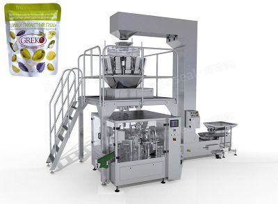 Automatic Vertical Nut Stand Up Pouch Doypack Pouch Packing Machine