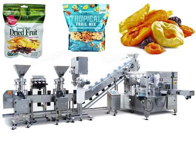 High speed Automatic Multiple Dried Fruits packing Rotary Type Mixture Packing Machine