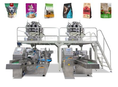 Australia Customized Full Automatic Dog Food Doypack Packing Machine