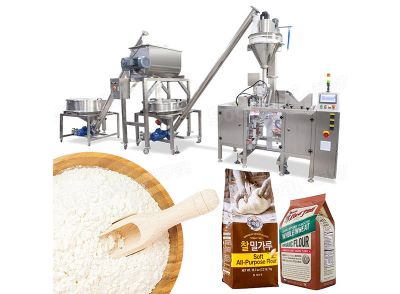 Automatic Flour Powder Zip Lock Packaging Machine