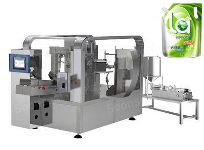 High Speed Automatic Laundry Detergent Rotary Packing Machine