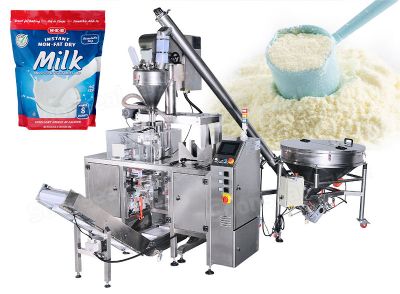 Commercial Milk Powder Premade Pouch Automatic Packing Machine