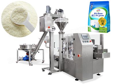Automatic Rotary Pouch Packing Machine For milk Powder