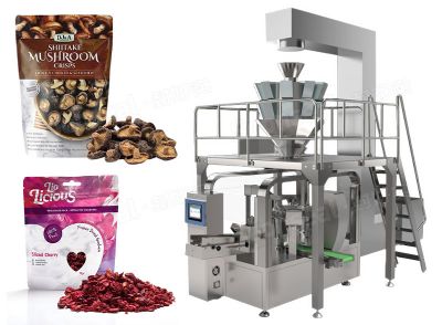 High Speed Rotary Doypack Packing Machines With Multi Weigher For Dry Fruit