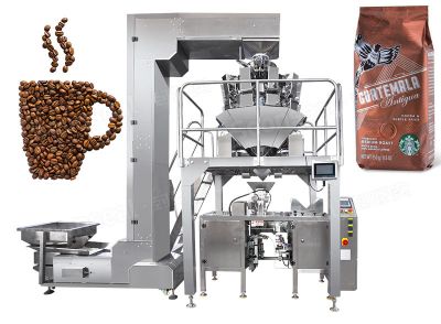Low Cost Coffee Bean Packing Mini Doypack Packaging Machine