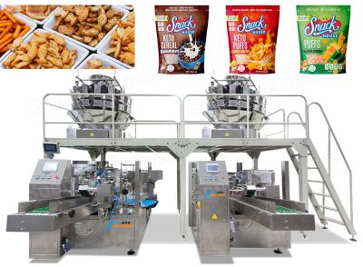 Customized Full Automatic Doypack Snack Filling Machine