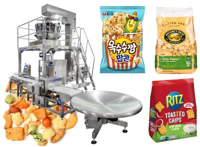 Automatic Dry Fruit Weighing And Packing Machine With Metal Detector
