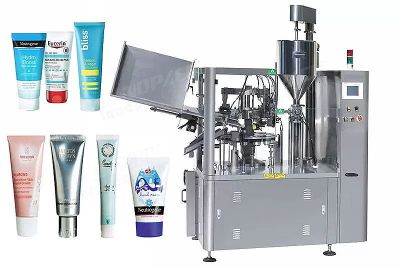 Automatic Toothpaste Cosmetic Hand Cream Tube Filling And Sealing Machine