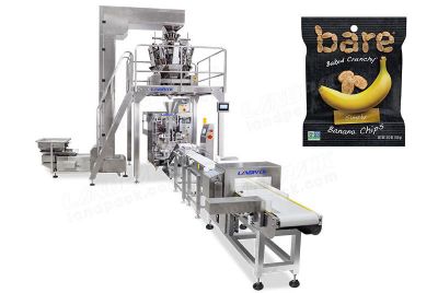 Fully Automatic Snacks Pouch Packing Line With Labeling Machine 
