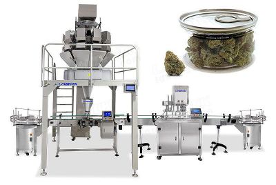 Automatic Cannabis Jar Packaging Machine