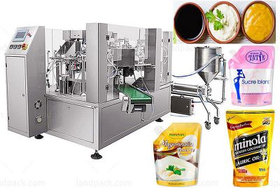 Full Automatic Spout Pouch Filling and Sealing Machine