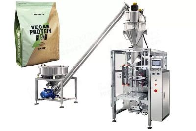 Automatic Protein Powder Vertical Packing Machine With Screw Feeder