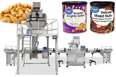 Automatic Nuts Bottles/Buckets/Tins Weighing And Filling Machine