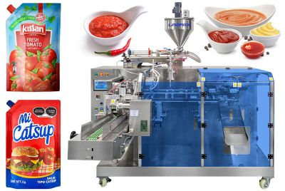 Automatic Sauce Horizontal Premade Pouch Doypack Packing Machine