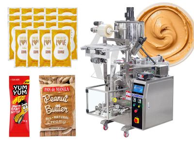 Automatic Peanut Butter Vertical Form Fill Seal Viscous Liquid Packing Machine