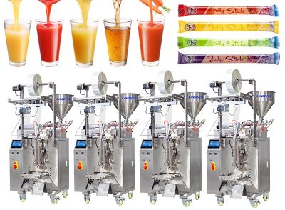 Automatic Fruit Juice Stick Pack Vertical Form Filling Seal Packing Machine