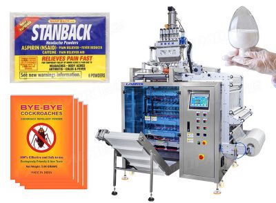 Automatic Multi Lane Pharma Medical Powder Sachet Packing Machine