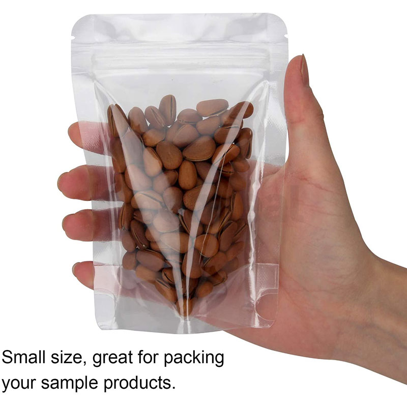 Transparent Stand Up Pouch With Zipper