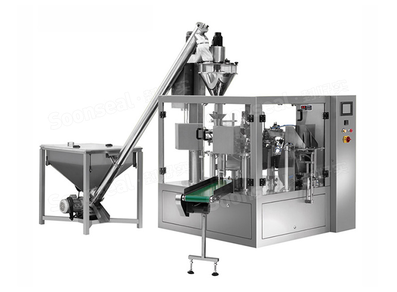High Speed Automatic Powder Premade Pouch Stand Up Pouch Packing Machine
