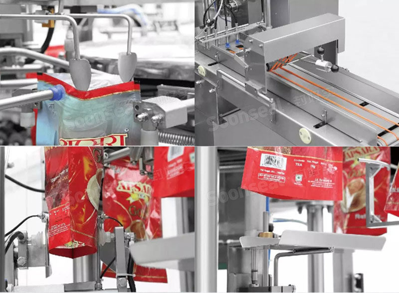 Automatic Vertical Nut Stand Up Pouch Doypack Pouch Packing Machine