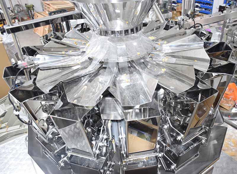 Full Automatic Pet Food Multihead Weigher Packing Machine