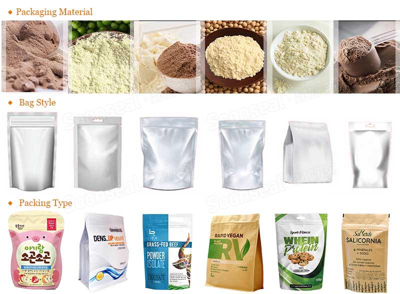 Best Price Mini Protein Powder Premade Pouch Doypack Packing Machine